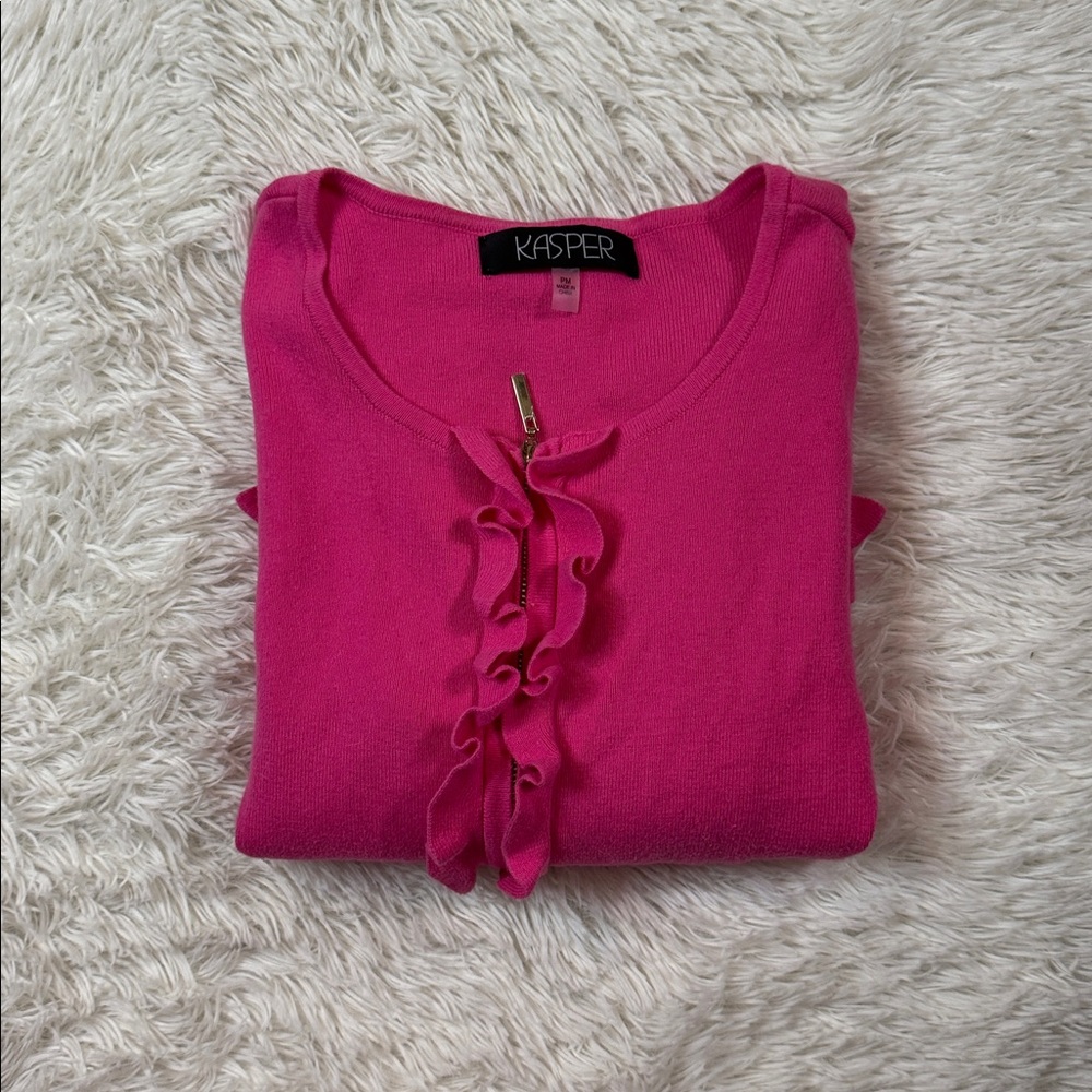 Kasper Ruffle Sweater